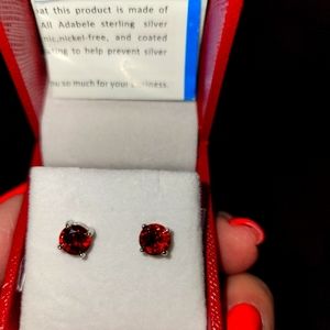 Ruby Earring studs